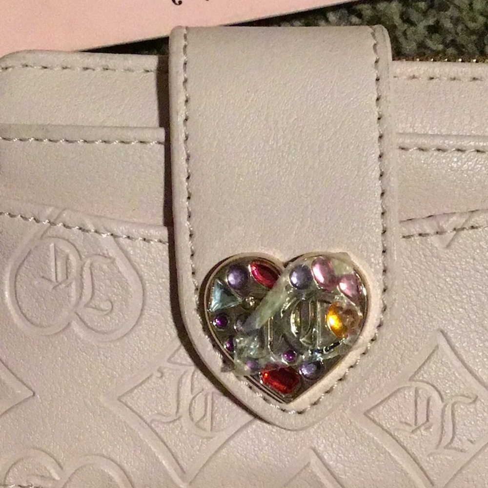 NWT Juicy Couture Pink and bling card holder - Picture 3 of 3